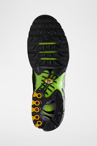 Nike Air Max Plus - Gris foncé et vert fluo