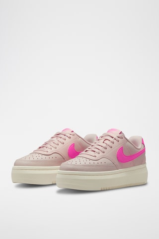 Nike Court Vision Alta en cuir - Rose