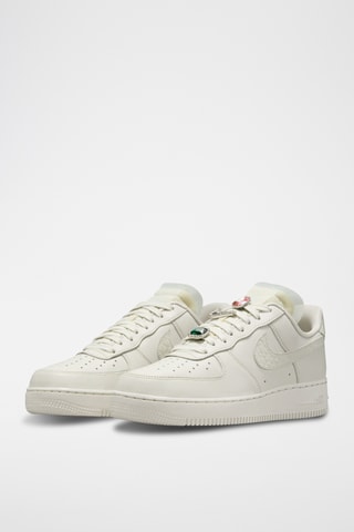 Nike Air Force 1 Low Premium en cuir - Blanc