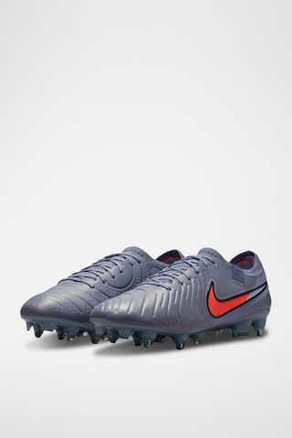 Nike Tiempo Legend 10 Elite SG-Pro en cuir - Gris