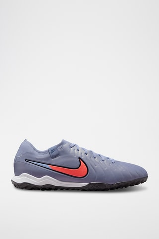 Nike Tiempo Legend 10 Pro TF en cuir - Gris