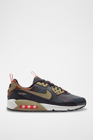 Nike Air Max 90 Drift en cuir - Gris foncé et taupe