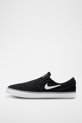 Nike SB Janoski+ Slip x Stefan Janoski en nubuck - Noir
