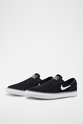 Nike SB Janoski+ Slip x Stefan Janoski en nubuck - Noir
