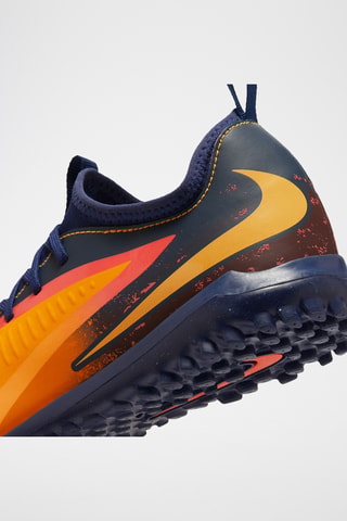 Nike Jr. Phantom 6 Low Academy Erling Haaland - Bleu marine et orange