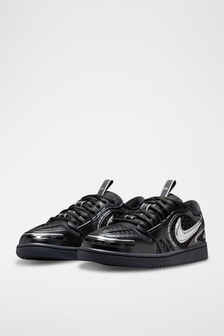 Air Jordan 1 Low Method of Make en cuir - Noir