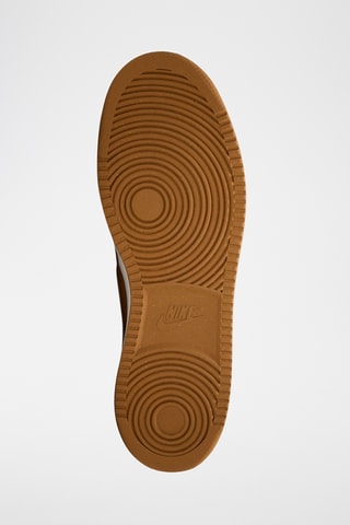 Nike Court Vision Low en cuir - Camel