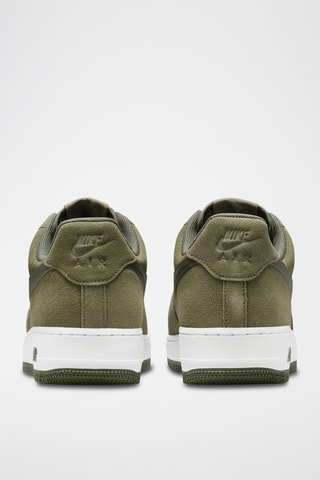 Nike Air Force 1 '07 LV8 en cuir - Vert olive et blanc