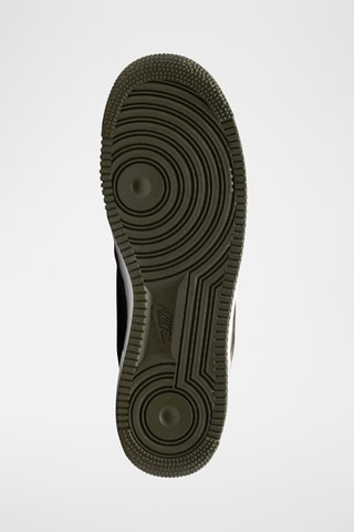 Nike Air Force 1 '07 LV8 en cuir - Vert olive et blanc