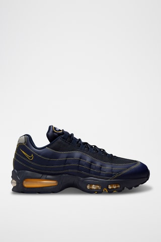 Nike Air Max 95 Big Bubble en cuir - Bleu marine