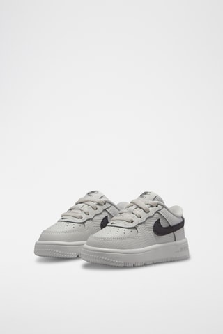 Nike Force 1 Low Lace en cuir - Blanc