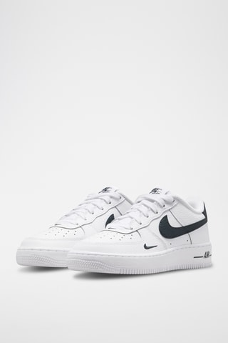 Nike Air Force 1 en cuir - Blanc