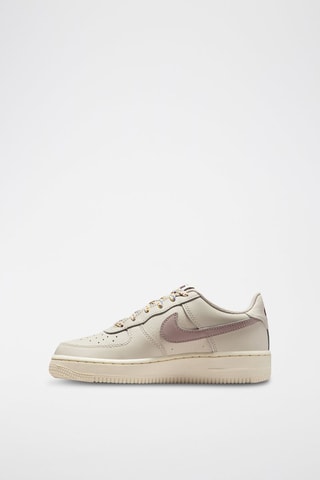 Nike Air Force 1 en cuir - Beige