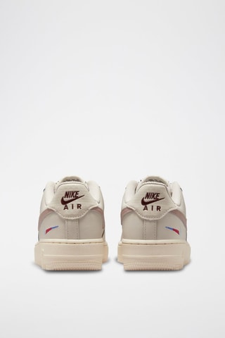 Nike Air Force 1 en cuir - Beige