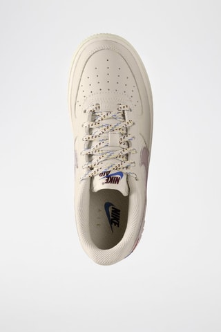 Nike Air Force 1 en cuir - Beige