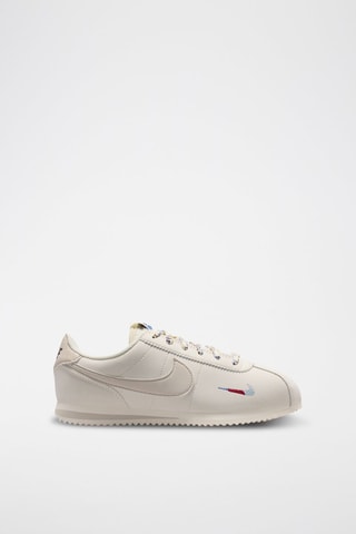 Nike Cortez EE en nubuck - Blanc