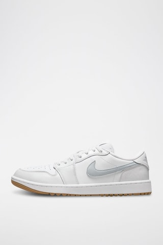 Air Jordan 1 Low G en cuir - Blanc - Nike