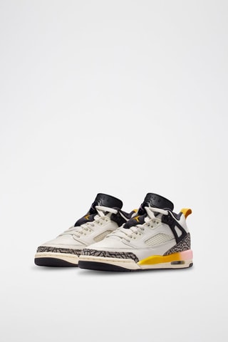 Jordan Spizike en cuir - Ecru et noir