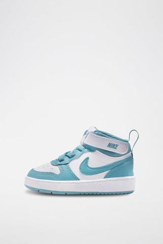 Nike Court Borough Mid 2 en cuir - Blanc
