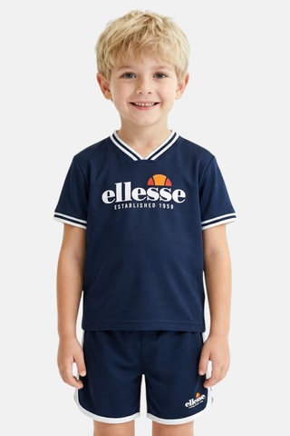 T-shirt en Short - Marineblauw