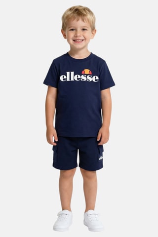 T-shirt en Short - Marineblauw