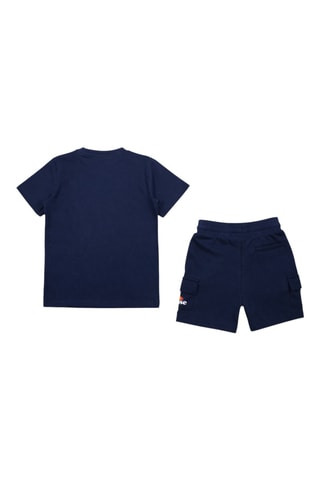 T-shirt en Short - Marineblauw