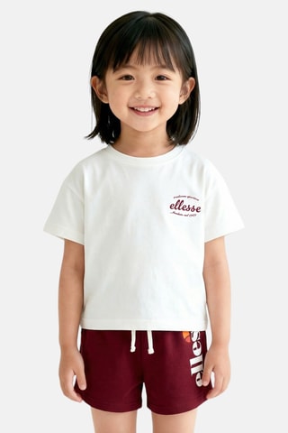2 camisetas y short - Rosa claro