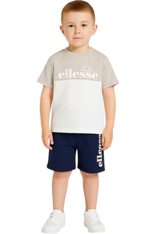 Set van 2 T-shirts en Short - Marineblauw en Grijs Ellesse - Grijs en marineblauw