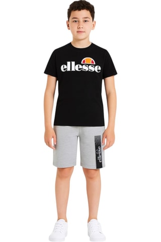 Set van 2 T-shirts en Short - Zwart en Grijs Ellesse - Zwart en grijs