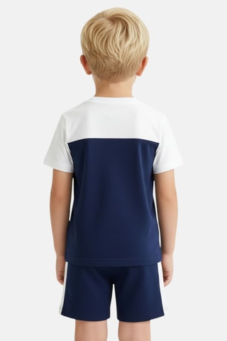 T-shirt en Short - Marineblauw