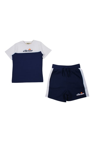T-shirt en Short - Marineblauw