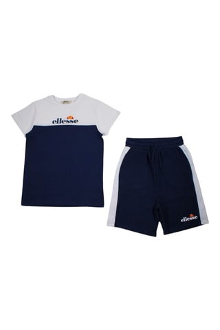 T-shirt en Short - Marineblauw