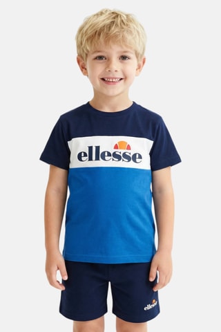 T-shirt en Short - Marineblauw
