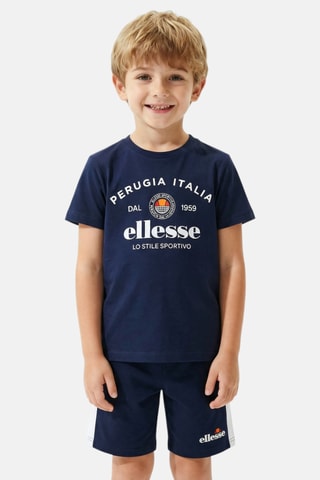 2 t-shirts en Short - Marineblauw