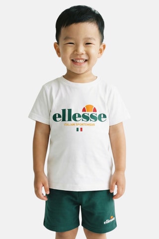 2 t-shirts en Short - Wit