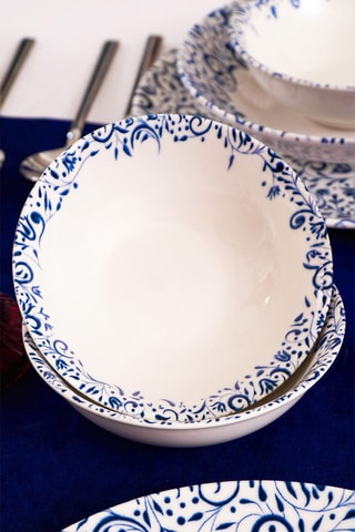 Service de vaisselle en porcelaine - 18 pièces