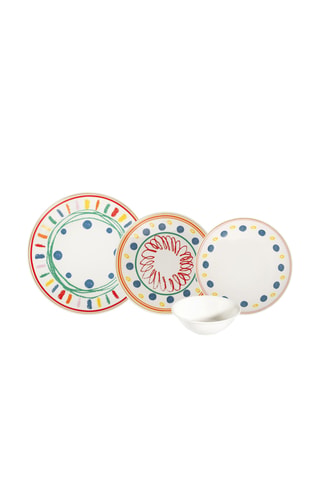 Service de vaisselle en porcelaine - 24 pièces