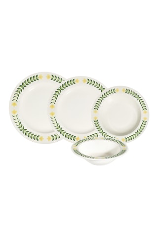 Service de vaisselle en porcelaine - 24 pièces