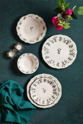 Service de vaisselle en porcelaine - 24 pièces