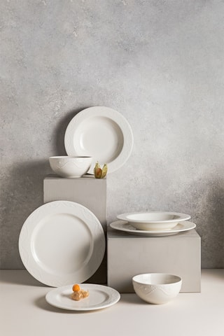 Vajilla de porcelana - 24 piezas