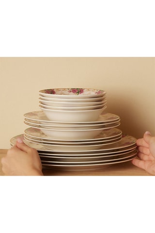 Vajilla de porcelana - 53 piezas