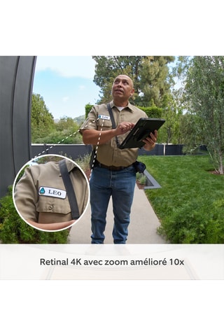 Sonnette vidéo connectée - Détection 3D