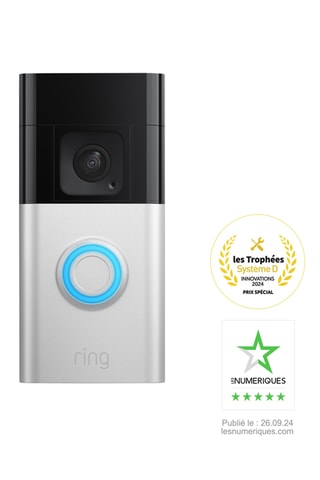 Sonnette vidéo connectée - Champ de vision 150°