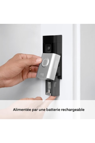 Sonnette vidéo connectée - Champ de vision 150°