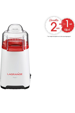 Appareil à popcorn Popp'y® - 1200 W - Rouge