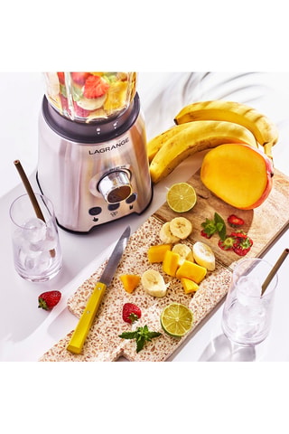 Blender en acier inoxydable - 2 l - 1200 W - Argenté