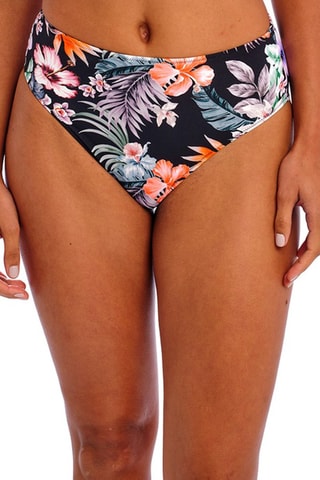 Braga de bikini de talle alto Kamala Bay - Negro - Freya Swim