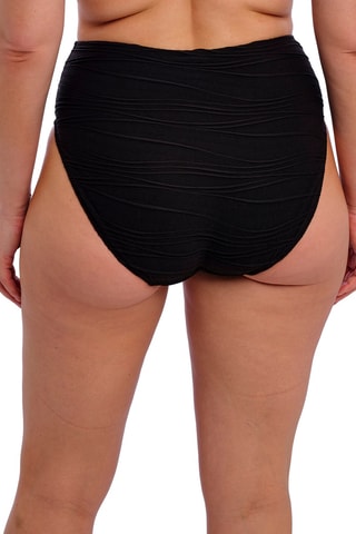 Braga de bikini de talle alto Beach Waves - Negro - Fantasie Swim