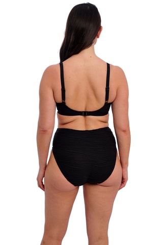 Braga de bikini de talle alto Beach Waves - Negro - Fantasie Swim