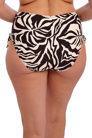 Braga de bikini de talle alto Aruba Nights - Negro - Fantasie Swim